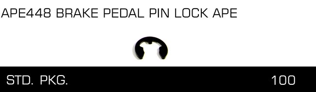 APE448 BRAKE PEDAL PIN LOCK APE